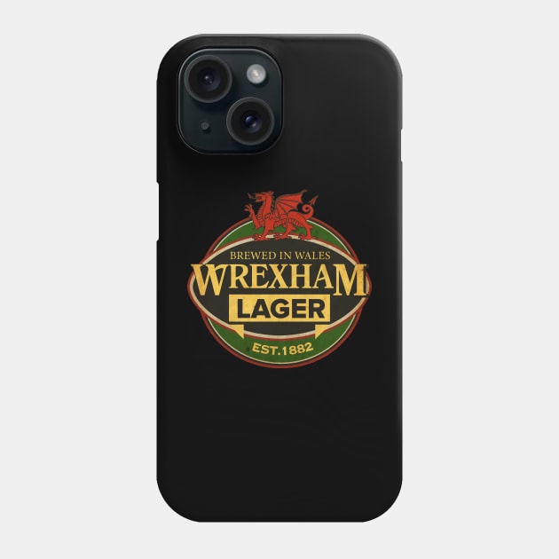 WREXHAM LAGER VINTAGE Phone Case by handokostore