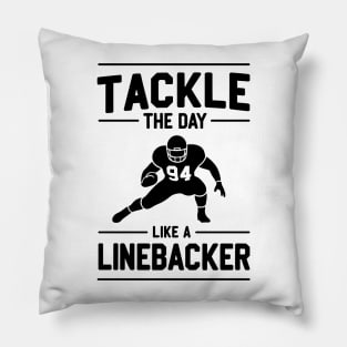 Tackle The Day Like a Linebacker Pillow