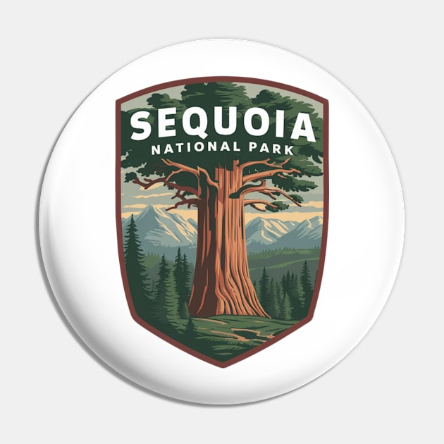 Sequoia California Majestic National Park Pin by Perspektiva