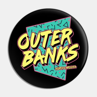 Outer Banks North Carolina Vintage Retro OBX NC Pin