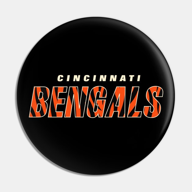 Cincinnati Bengals by Buck Tee Pin by Buck Tee