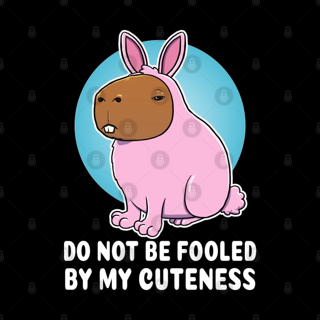 Do not be fooled by my cuteness Capybara Bunny Costume by capydays