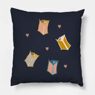 Books Love Pillow