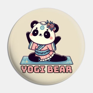 Panda Bear Yoga instructor Pin