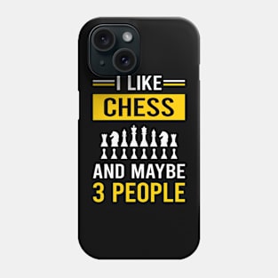 3 People Chess Phone Case