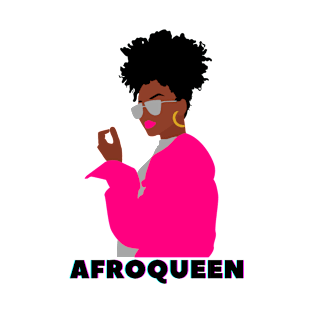 Afroqueen, Afro american T-Shirt