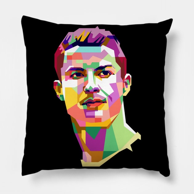 CR7 Pillow by BarnawiMT