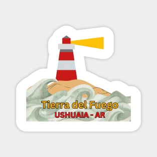 The lighthouse - Tierra del Fuego - Ushuaia Magnet