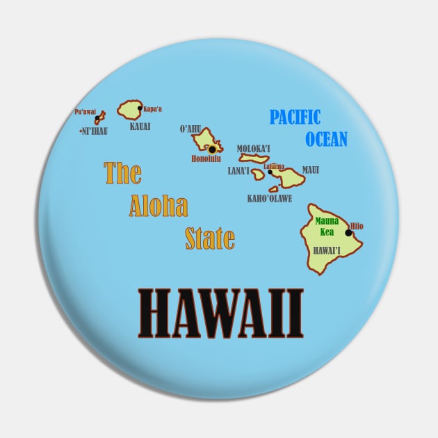 Hawaii Pin by Pr0metheus