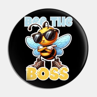 Bee the Boss Pin