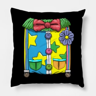 Clown costume vest carnival circus gift Pillow