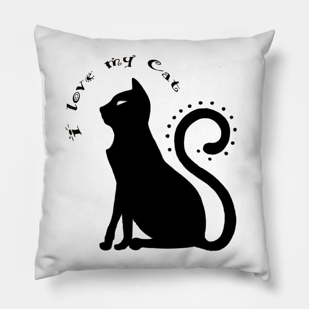 I love my Cat Pillow by LaGelfling