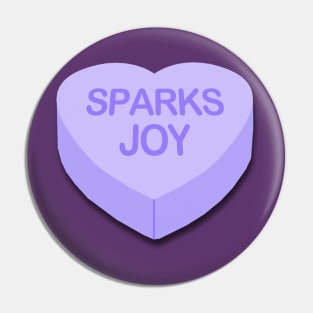 Sparks Joy Pin