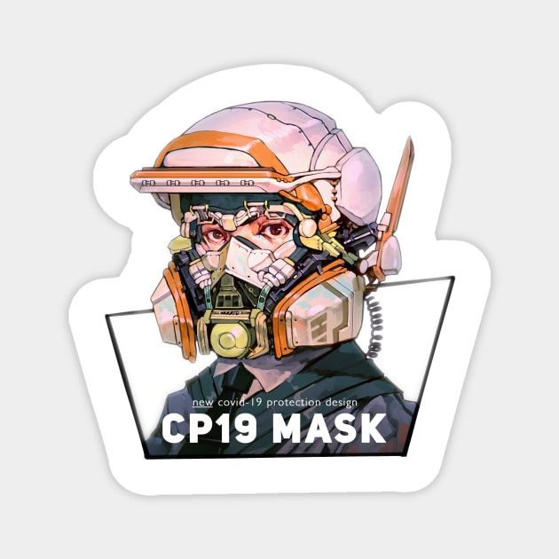 CPMASK Magnet by Hieumayart