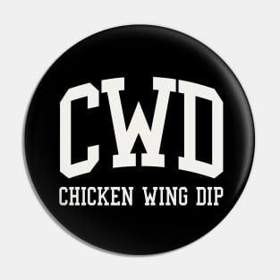 Buffalo Chicken Wing Dip CWD Tailgate Food Pin