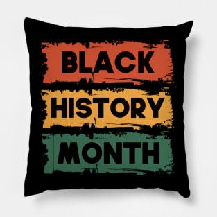 black history month 2022 Funny Gift Idea Pillow