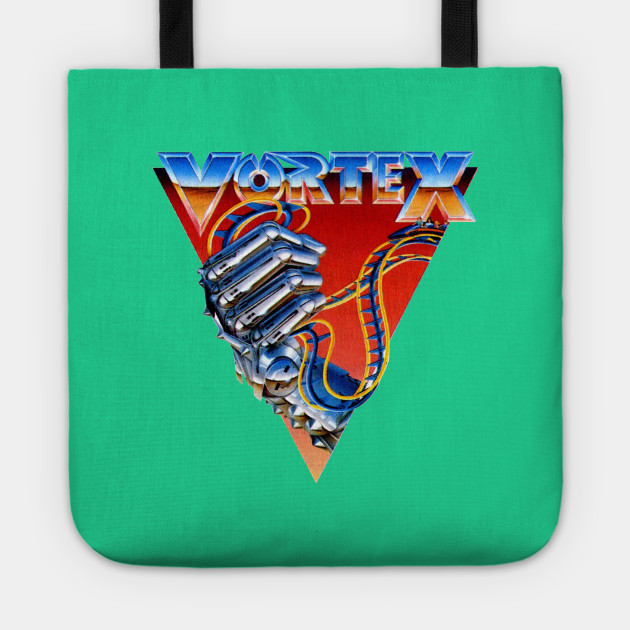 Vortex Logo Kings Island Roller Coaster Vortex Coaste Rip Vortex Tragetasche Teepublic De