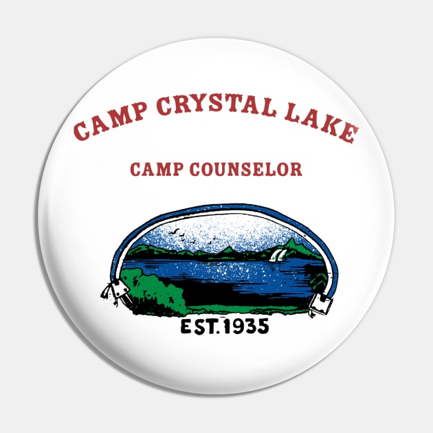 Camp Counselor Pin by Dark Planet Tees