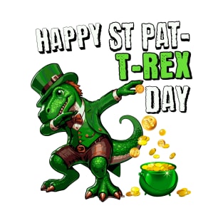 Happy St Pat-T-REX Day Saint Patricks TRex T-Shirt