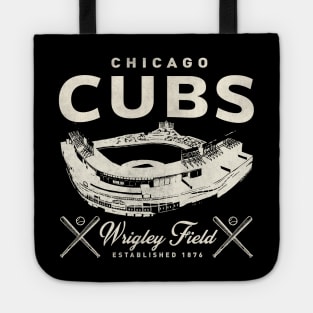 Chicago Cubs Wrigley Field by Buck Tee Tote