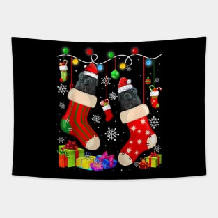 Funny Newfoundland - Christmas Socks Xmas - Dog Lover Tapestry