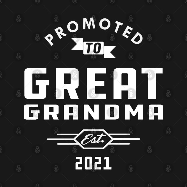 New Great Grandma - Promoted to great grandma est. 2021 by KC Happy Shop