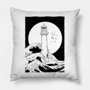 Bell Rock Lighthouse Pillow