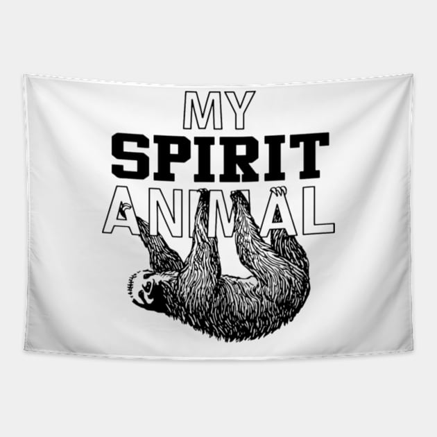 Awesome My Spirit Animal Sloth animal Tapestry by peskybeater