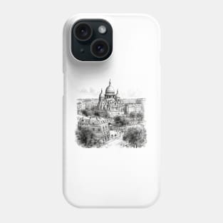 Paris from the Roof Phone Case