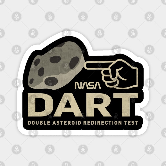 NASA DART Program 2 by © Buck Tee Originals Magnet by Buck Tee