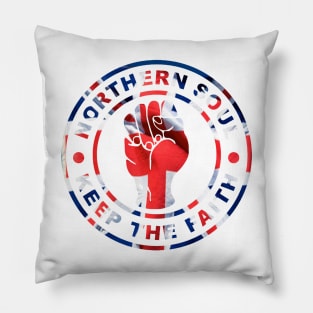 Northern Soul Union Jack fist Pillow