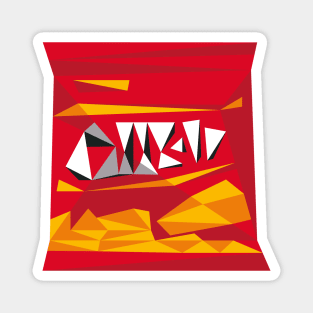 Item C15 of 30 (Cheez-It Abstract Study) Magnet