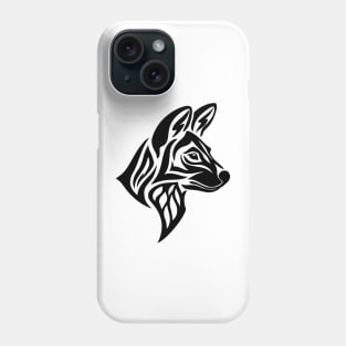 Tribal Painted Wolf Phone Case