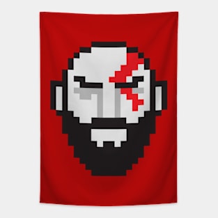 8 bit Kratos Tapestry