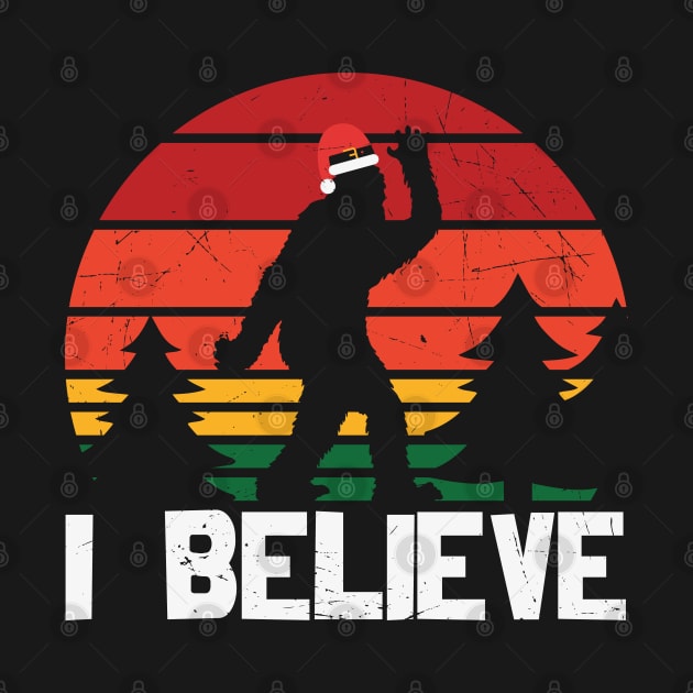 I believe Big Foot Christmas by MZeeDesigns