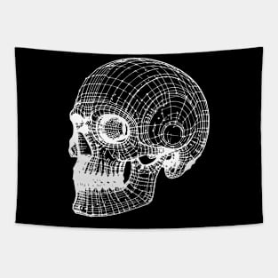 3d skull Tapestry