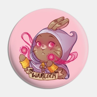 Warlock - TTRPG Buns Series Pin