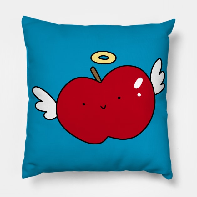 Angel Apple Pillow by saradaboru