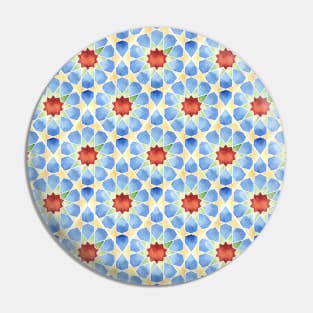 Islamic geometric pattern #16 Pin