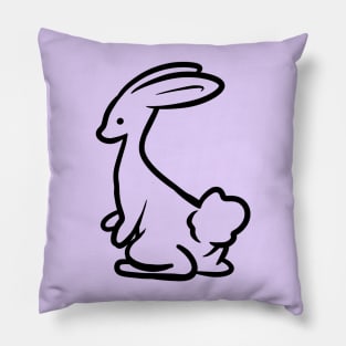 Bunny Rabbit Pillow