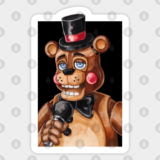 Toy Freddy - Five Nights at Freddy's 2 - Fnaf - Sticker