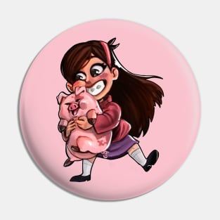 MABEL and WADDLES Pin