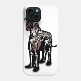 Anatomy of a Fake Horse v.1 Phone Case