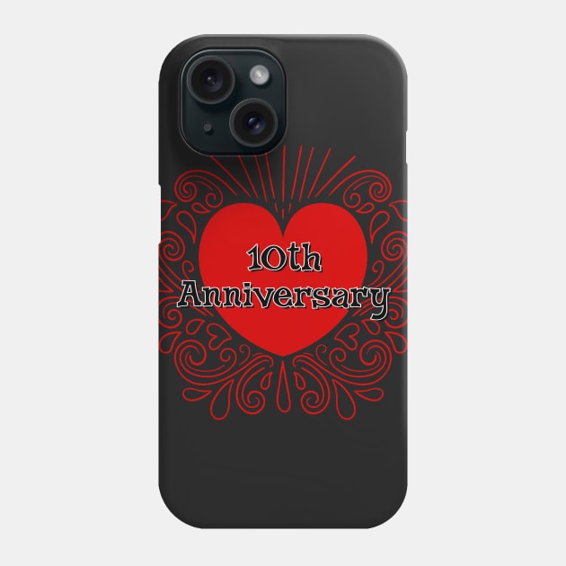 10th Anniversary Phone Case by AlondraHanley