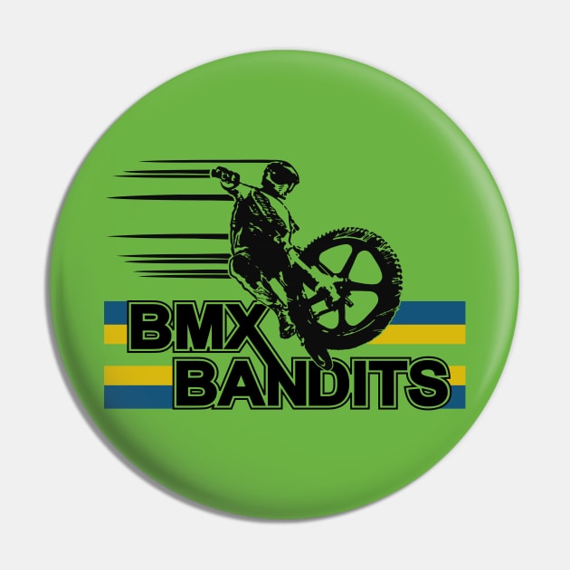 Mod.5 BMX Bandits Bikers Pin by parashop