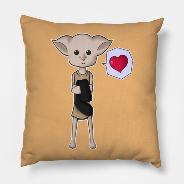 Dobby With Sock Harry Potter Pillow Teepublic