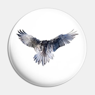 Bearded Vulture  / Swiss Artwork Photography Pin