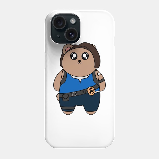 Jill Valentine Bear Phone Case by SentABearToSpace 