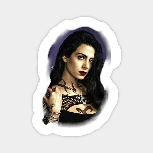 Shadowhunters - Isabelle Lightwood - recoloring Magnet by Nastian