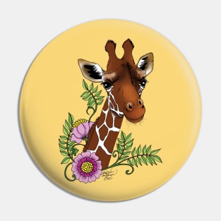 Giraffe Pin